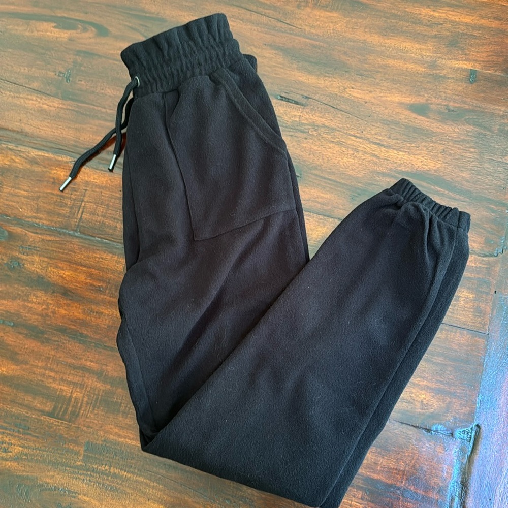 Vintage Havana Terry cloth black joggers Size Small